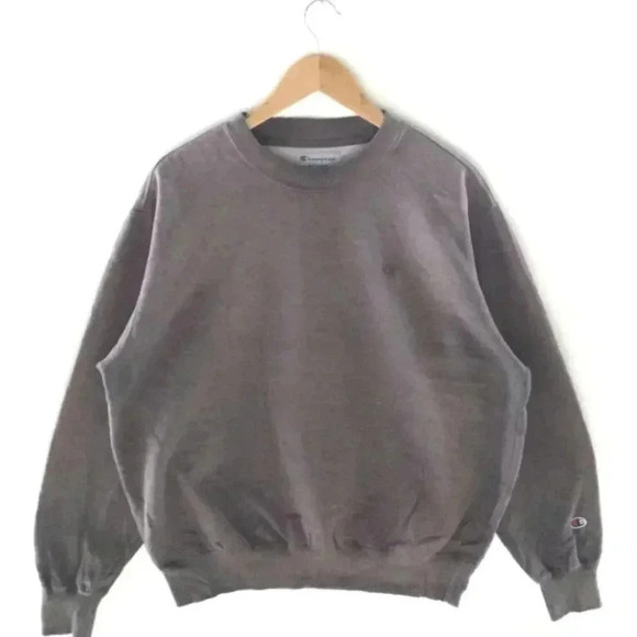 Champion Tops - Champion reverse weave crewneck athletic casual grey long sleeve casual hoodie S